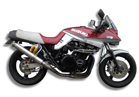 GSX750S KATANA | バイクマフラーの製造販売店です。ワンオフ
