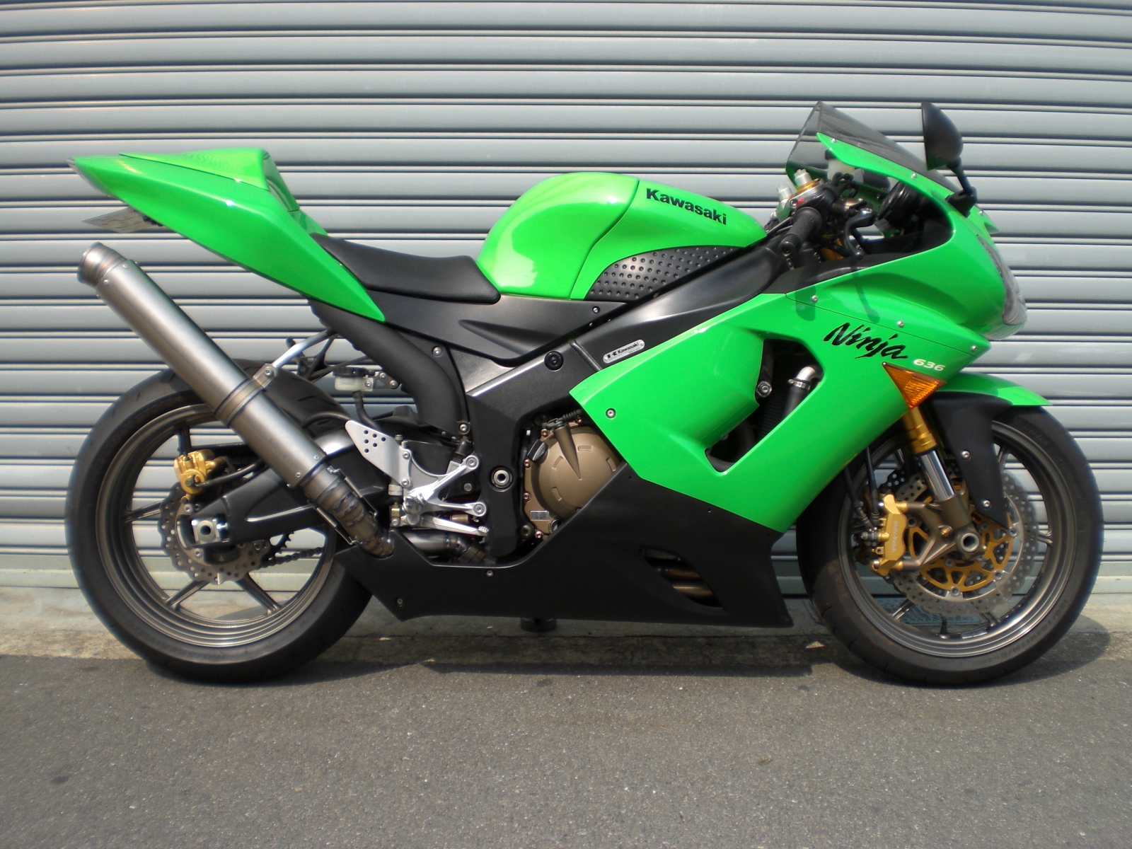 05－'06 ZX-6R GPフォーミュラスリップオンマフラー | バイクマフラー