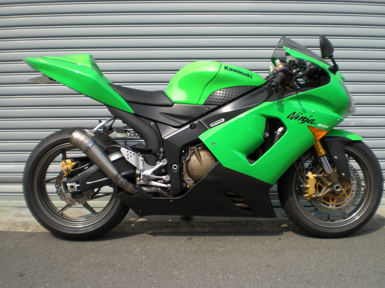 05-06 ZX-6R | バイクマフラーの製造販売店です。ワンオフ・オーダー 