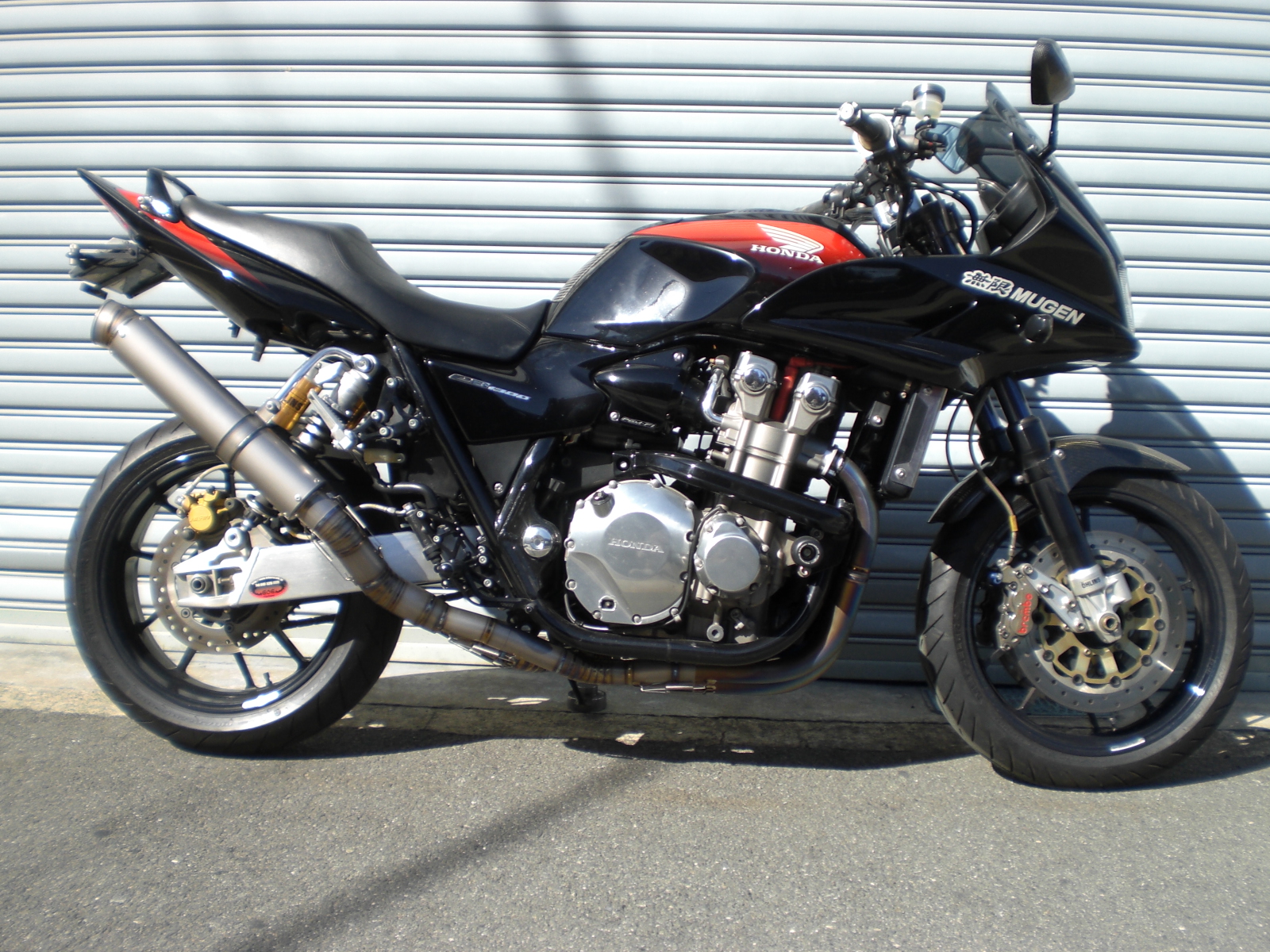 ★ 【M3】良品♪CB1300SF(SC40) OVER Racing 4-2-1 エキゾーストパイプ♪60.5mm♪