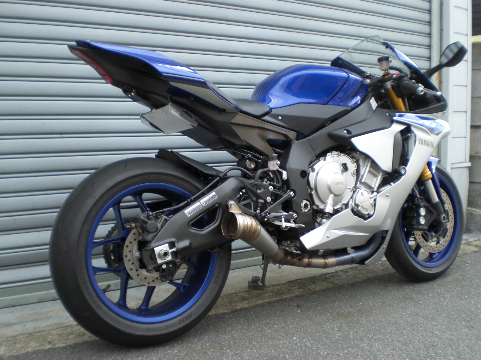 海外限定】 ヤマハ YZF-R1 2004-2006 LCIPARTS LCI ショートフルチタン