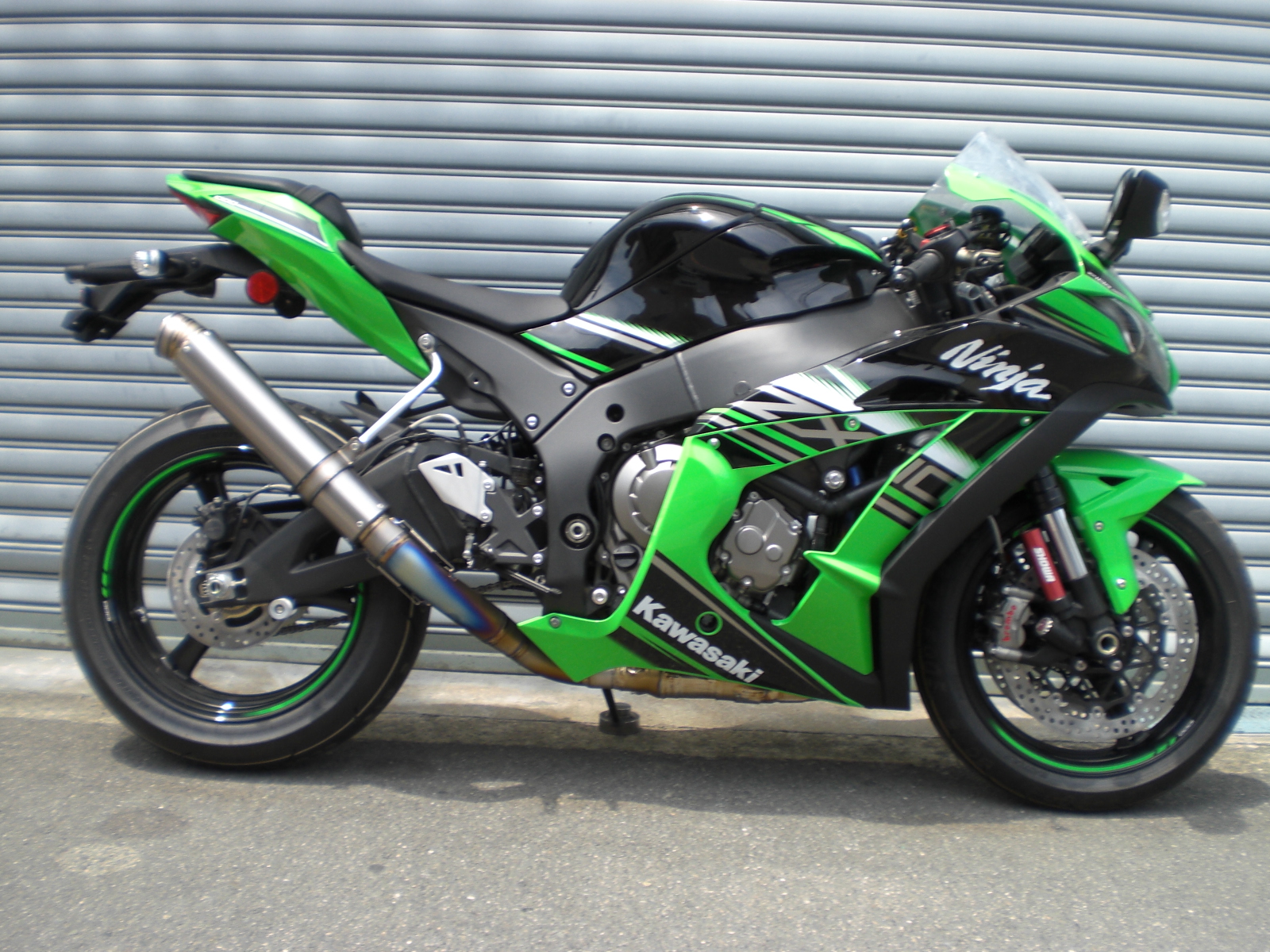 16-ZX10R GPフォーミュラ スリップオン 触媒レス | バイクマフラーの